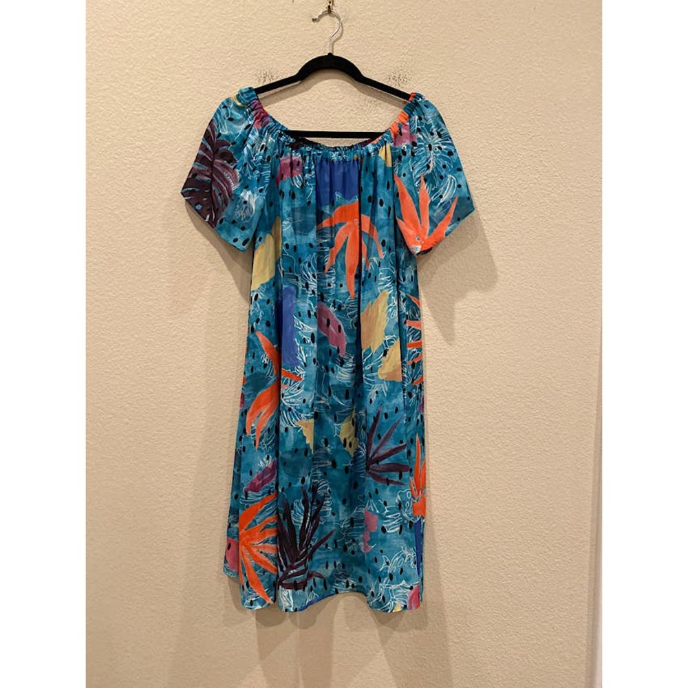 Anthropologie Pacific Off-The-Shoulder Dress CE by Christina Economou Small NWT